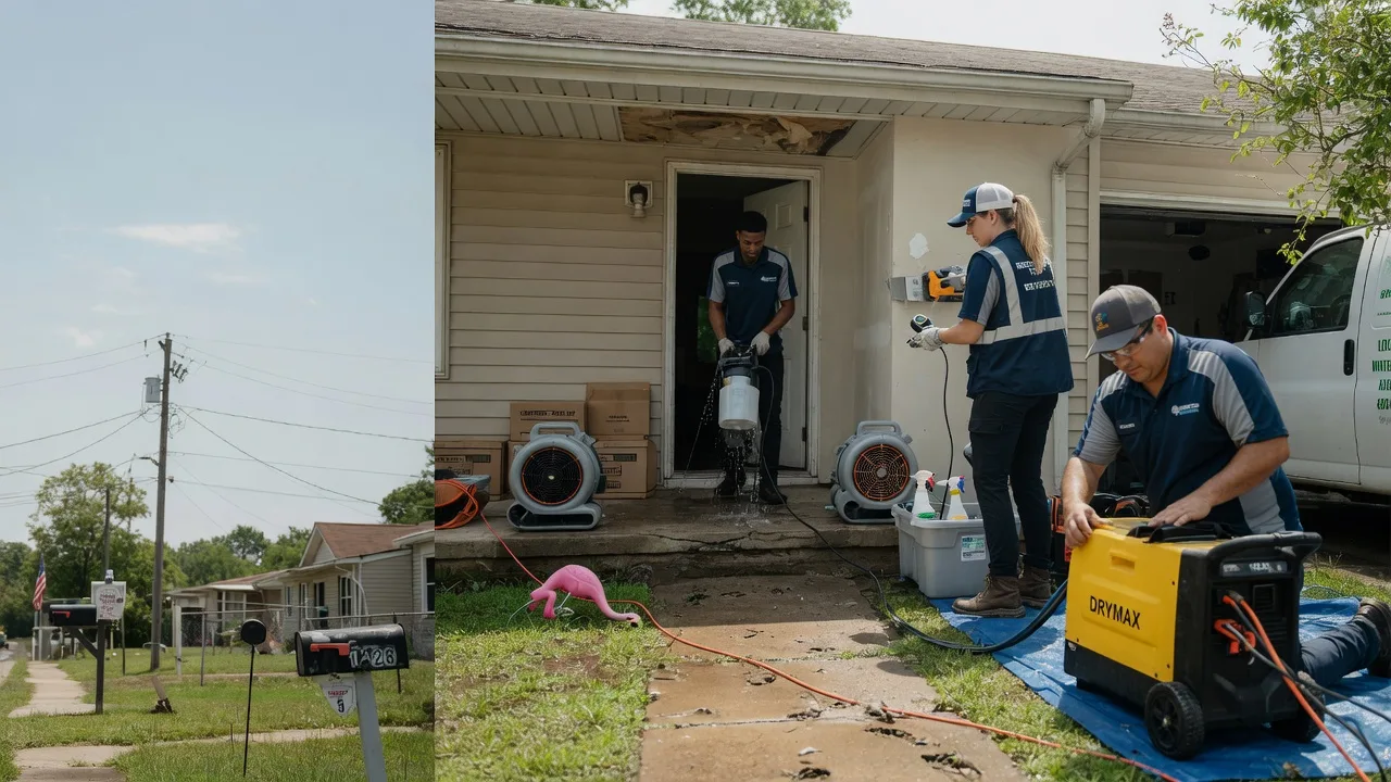 Storm Damage Water Removal in Left Hand, WV near me